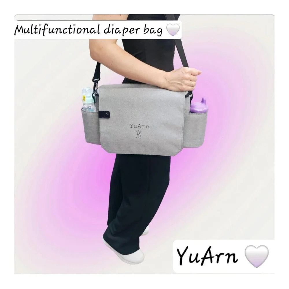 Baby‎ diaper bag organizer for baby stroller, Gray
